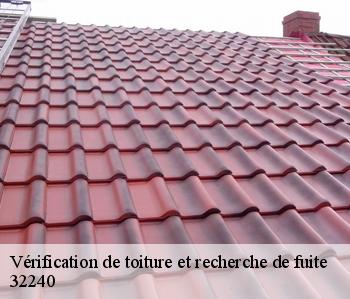 Vérification de toiture et recherche de fuite  32240