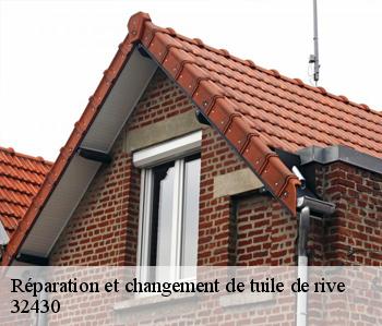 Réparation et changement de tuile de rive   32430